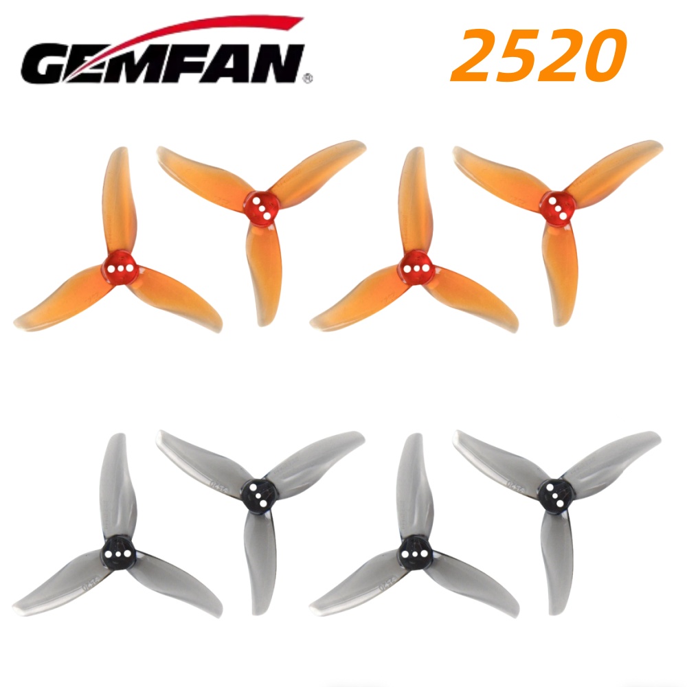 Drone Racing Propeller - 4 пары пропеллеров Gemfan Hurricane 2520