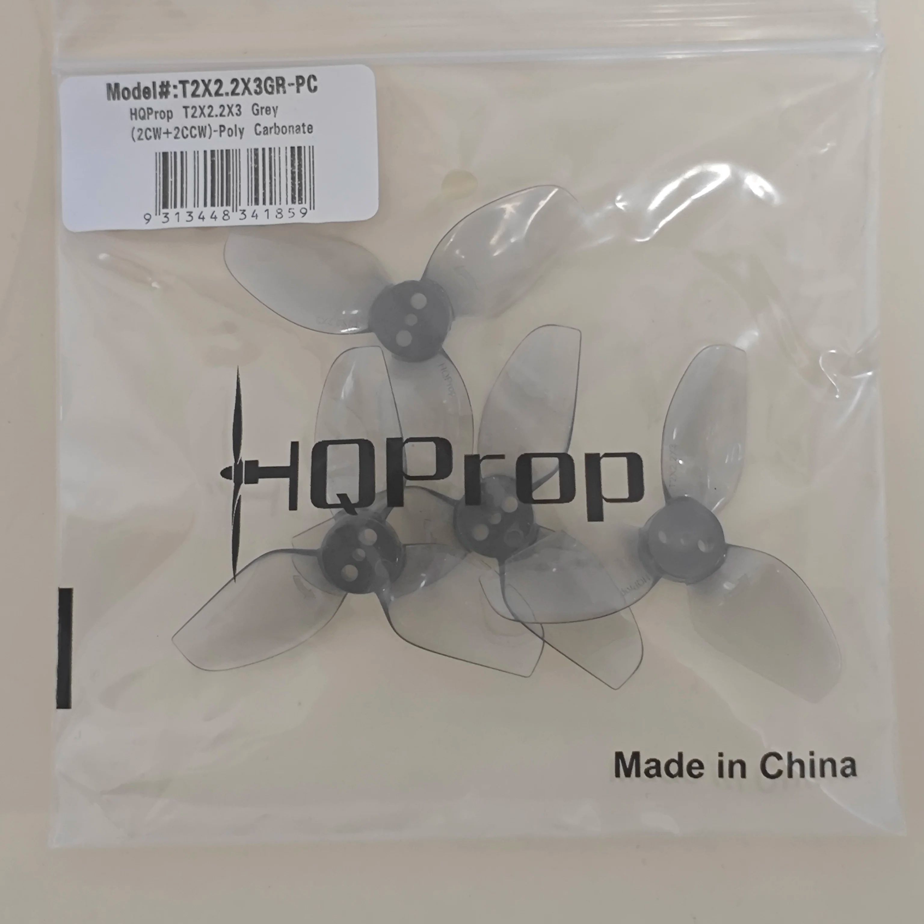 Drone Racing Propeller - Комплект гоночных пропеллеров HQProp T2X2.2X3 (2CW+2CCW)