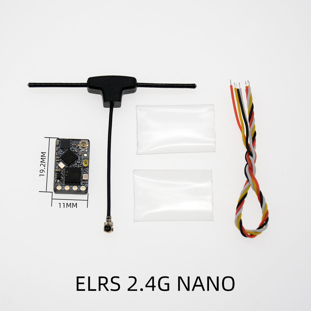 Приемник TKIC ELRS Nano 2.4GHz – обзор и цена Drone Racing Antenna