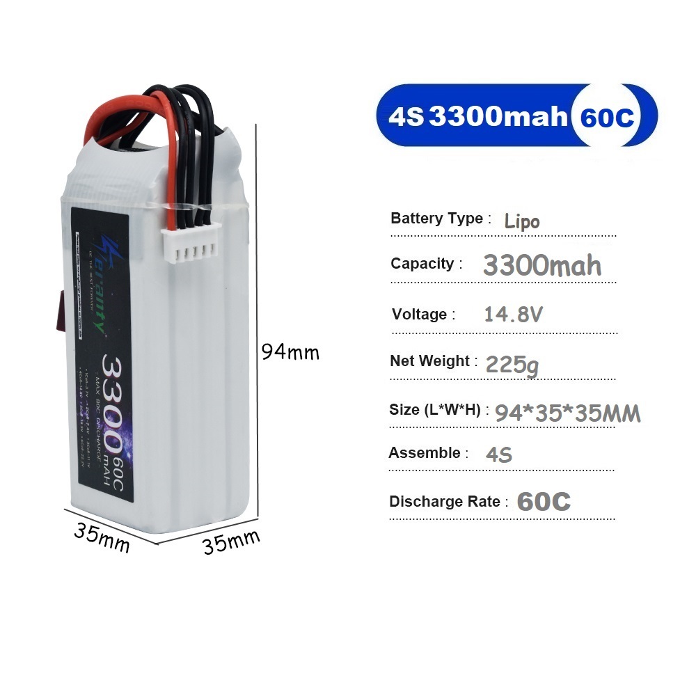 Аккумуляторная батарея LiPo 4S – обзор и цена Drone Racing Battery