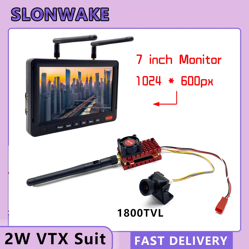 SLONWAKE 5,8G 2 Вт VTX FPV 180 – обзор и цена Drone Racing Camera