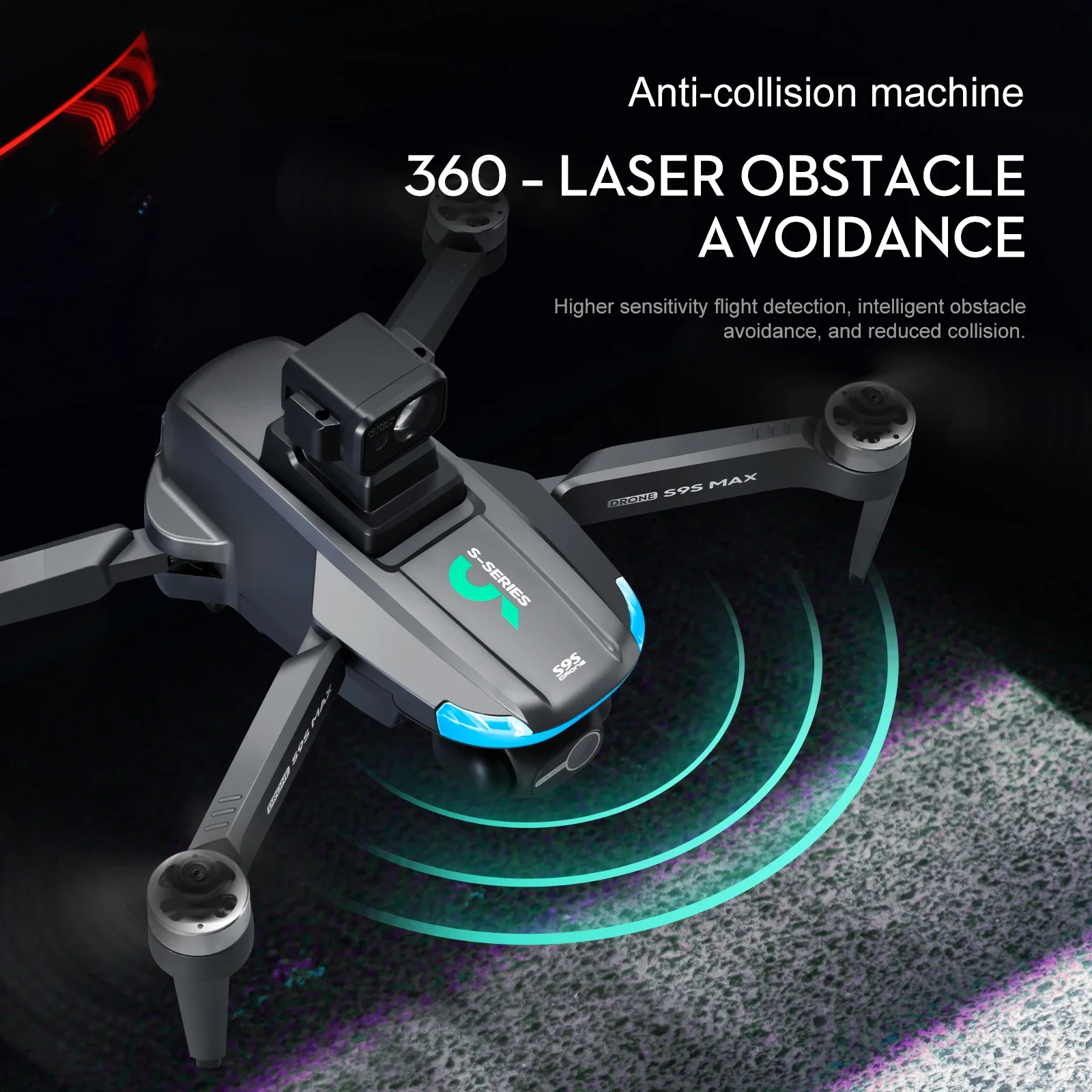 НОВЫЙ S9S MAX MINI Drone 4K 2- – обзор и цена Drone Racing Camera
