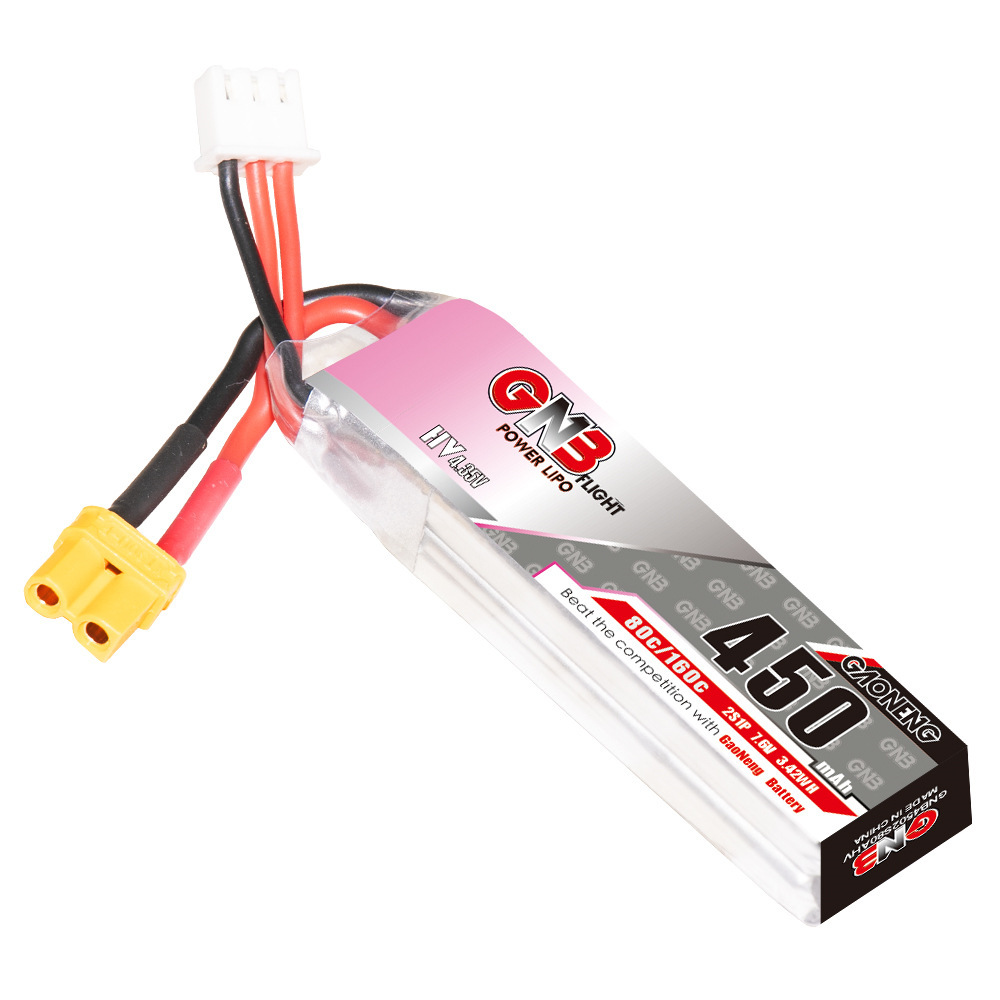 GNB LiPo аккумулятор HV 2S 7,6 – обзор и цена Drone Racing Battery
