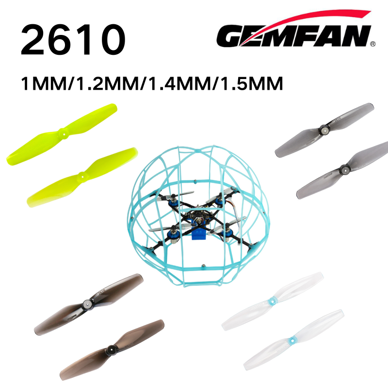 2610 Реквизит Gemfan 2,6 дюйма – обзор и цена Drone Racing Battery